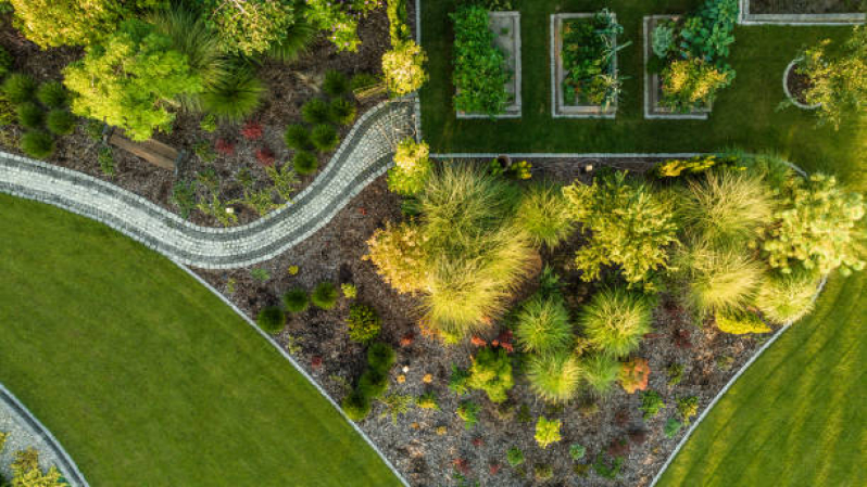 Projetos de Jardins Externos Valor Orçamento de Empresa Que Faz Preço São Domingos - Projeto Jardim Sensorial